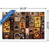 Trends International Retro Speaker Wall Framed Wall Poster Prints - 3 of 4