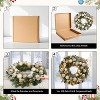 Pre-Lit Christmas Wreath for Front Door - 2 of 4