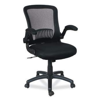 Alera Alera EB-E Series Swivel/Tilt Mid-Back Mesh Chair, Supports Up to 275 lb, 18.11" to 22.04" Seat Height, Black
