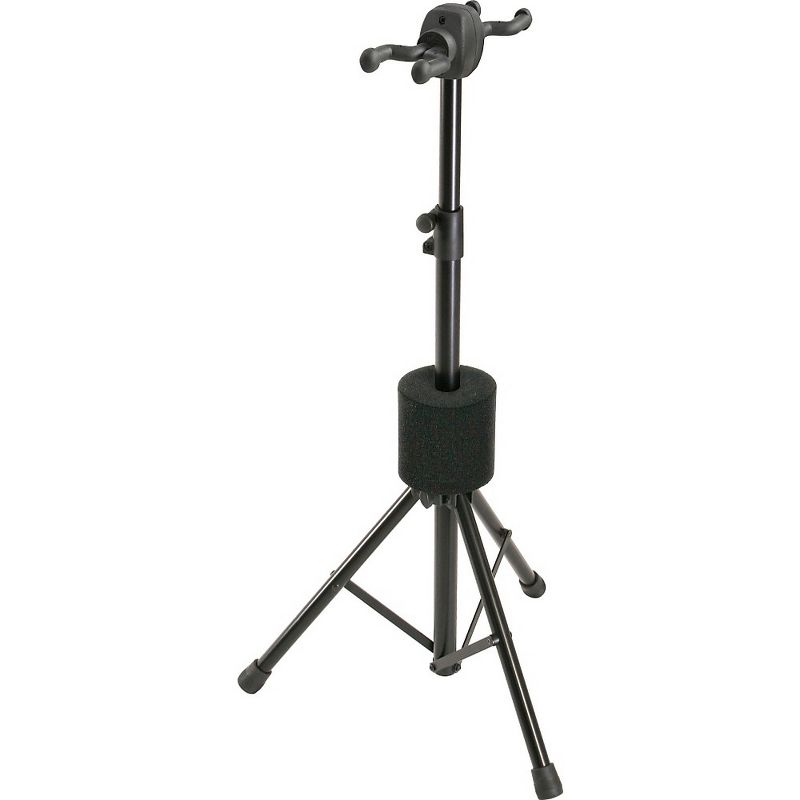 K&M Double Guitar Stand Black, 1 of 4