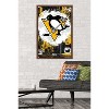 Trends International NHL Pittsburgh Penguins - Maximalist Logo 23 Framed Wall Poster Prints - 2 of 4