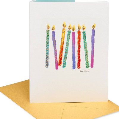 Tossed Candles Print Greeting Card - PAPYRUS