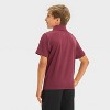 Boys' Short Sleeve Performance Uniform Polo Shirt - Cat & Jack™ - 2 of 3
