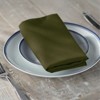 Slickblue Polyester Poplin Napkins 18"x18", Serged Edge, Event or Daily Table Use, 41 Color Options – Set of 4 or 10 - 3 of 4