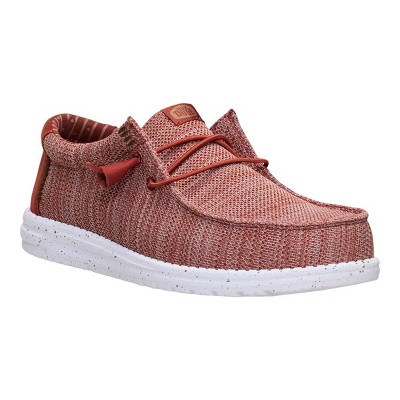HEYDUDE Men Wally Stretch Sox , Burnt Red/Multi, 11 — фото 5