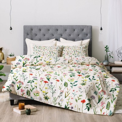 My Spring Polyester Comforter & Sham Set - Deny Designs