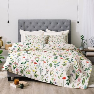 My Spring Polyester Comforter & Sham Set - Deny Designs - 1 of 4