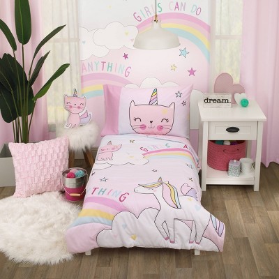 Dream Factory Magical Princess Bed Set, Pink