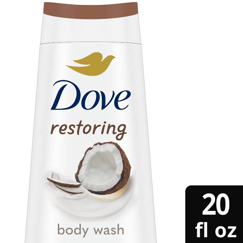 Dove Body Wash - Coconut - 20oz, 1 of 13