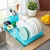 Steel 3-Piece Countertop Dish Drainer by Sweet Home Collection® - 3 of 4