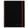 Black n' Red Flexible Cover Twinwire Notebooks, SCRIBZEE Compatible, 1-Subject, Wide/Legal Rule, Black Cover, (70) 11 x 8.5 Sheets - 3 of 4