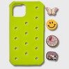 A Little Obsessed iPhone Case - Apple iPhone Case with DIY Charms (Fits Apple iPhone 13/ iPhone 14/ iPhone 15) - 3 of 4