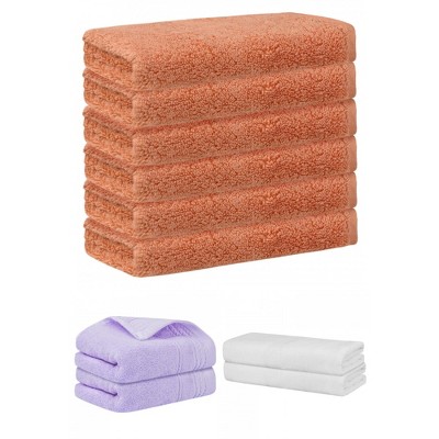 REGALWOVEN Striped Soft Absorbent Bathroom Cotton Towel Set 3 Pcs