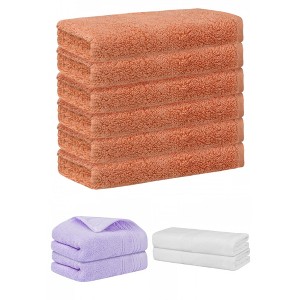 REGALWOVEN Striped Soft Absorbent Bathroom Cotton Towel Set 3 Pcs - 1 of 4