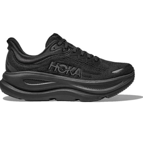 HOKA Men's Bondi 9 Running Shoes Black/Black, Size 9
