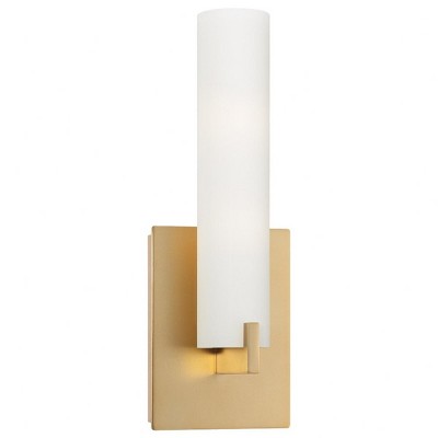 George Kovacs Lighting Tube 1 - Light Sconce in  Honey Gold