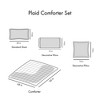 NicBex Polyester Twin/Twin XL Plaid Bed Set,Comfort Sheets Set for Bedroom - 3 of 4