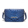 MKF Collection Vanta Women's Crossbody Croc-Embossed Saddle Handbag by Mia K - 2 of 4