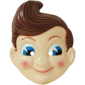 Seasonal Visions Big Boy Plastic Adult Costume Mask 18" - 1 of 2