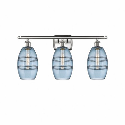Vaz - 3 Light Bath Vanity In Industrial Style-9.13 Inches Tall and 25.88 Inches Wide