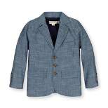 Hope & Henry Boys' Chambray Suit Jacket, Infant