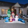 Gemmy Christmas Airblown Inflatable Misfit Toys Scene Rudolph, 7 ft Tall, Multicolored - 2 of 2