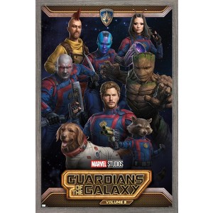 Trends International Marvel Guardians of the Galaxy Vol 3 - Group Framed Wall Poster Prints - 1 of 4