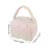 Unique Bargains Women's Durable Makeup Bag Pink Blue Yellow 1 Pc - 2 of 3