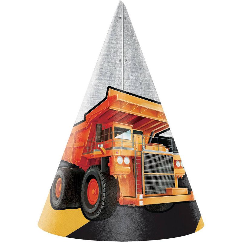 24ct Big Dig Construction Party Hats, 1 of 6