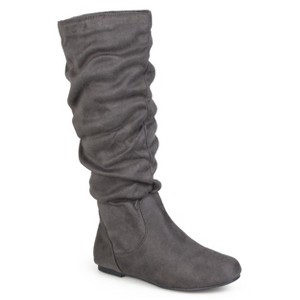 Journee Collection Womens Rebecca-02 Round Toe Riding Boots - 1 of 4
