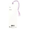 Dicksons Blessed She Holds Hand Character Mother Purple Floral 6 x 2 Laminated Cardstock Bookmark with Tassel Pack of 12 - 2 of 2