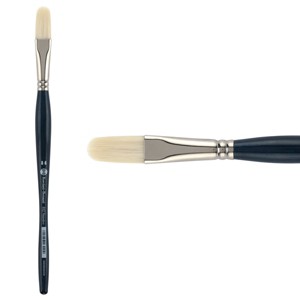 Borciani e Bonazzi Unico Bianco Synthetic Series 832 Paint Brush, Filbert 14 - Acrylic, Oil, Gel, Impasso Painting - Ergonomic Handle, Cruelty-Free, - 1 of 4
