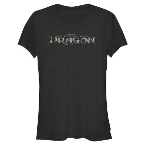 Juniors How to Train Your Dragon Classic Logo T Shirt - 1 of 4