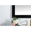 Elegant Lighting Aqua vanity mirror 30x36 inch in black - 4 of 4