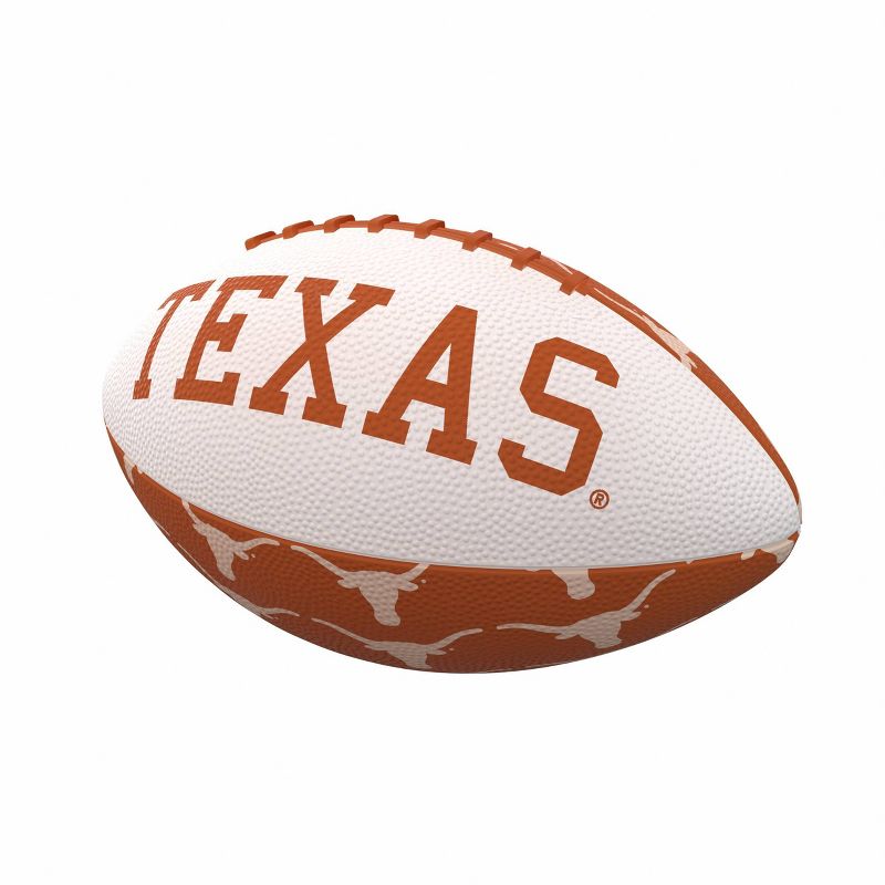 NCAA Texas Longhorns Mini-Size Rubber Football, 1 of 4