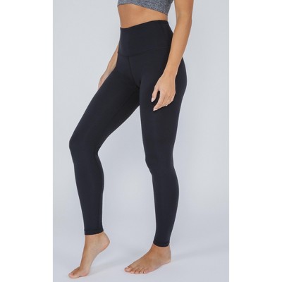 Yogalicious - Women's Nude Tech Water Droplet High Waist Ankle