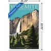 Trends International Lantern Press - Yosemite Falls Framed Wall Poster Prints - 3 of 4