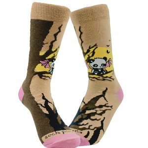 Majestic Bat Panda Sitting in a Tree Sock from the Sock Panda - 1 of 4