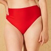 Women's High Waist Extra High Leg Cheeky Bikini Bottom - Shade & Shore™ - 4 of 4