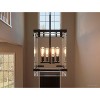 Urban Ambiance Luxury Modern Farmhouse Modern Chandelier,  28-3/8"H x 14-3/4"W SQ,  Olde Bronze Finish, UHP2442 - 2 of 4