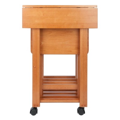 Sophia Transitional Teak 5-Piece Snack Table Set