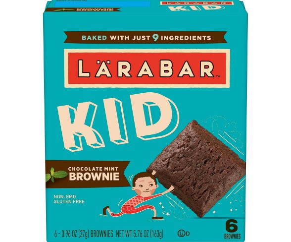 Larabar Kid Chocolate Mint Brownie 6ct / .96oz