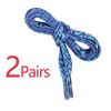 INSPIRE CHIC Gender Neutral Flat Leopard Print Pattern Fashion Shoelaces 2 Pairs - 3 of 4
