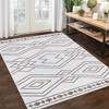 Area Rug for Living Room Moroccan Non Slip Rugs for Bedroom Soft Stain-Resistant Non Shedding Rug - 3 of 4