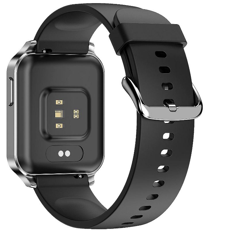Letscom Smartwatch Health & Fitness Activity Tracker Hear Rate Monitor Large 1.52" Touch Screen Bluetooth IP68 Water Resistant For iOS & Android Z01, 3 of 5
