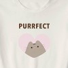 Women's Purrfect Pusheen Short Sleeve Graphic T-Shirt - White - 2 of 3
