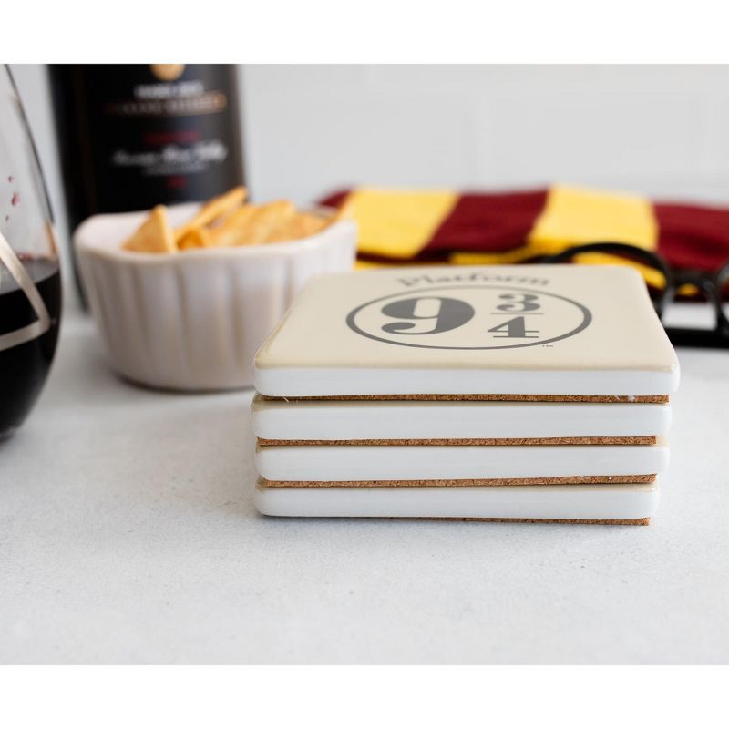Seven20 Harry Potter Icons Ceramic Square Drink Coasters | Set of 4, 5 of 8