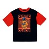 Five Nights At Freddy's Game Over Crew Neck Short Sleeve Boy's Colorblock T-shirt - 3 of 4