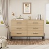 6-Drawer Cabinet - Wooden Storage Cabinet, Office Furniture, Multi-Drawer Organizer, Home Storage Solution, Durable Cabinet - 3 of 4