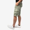 RAW X Men's Belted 12.5"Inseam Plus Size Cargo Shorts,Camo Shorts,Plaid Shorts(Big and Tall) - 4 of 4